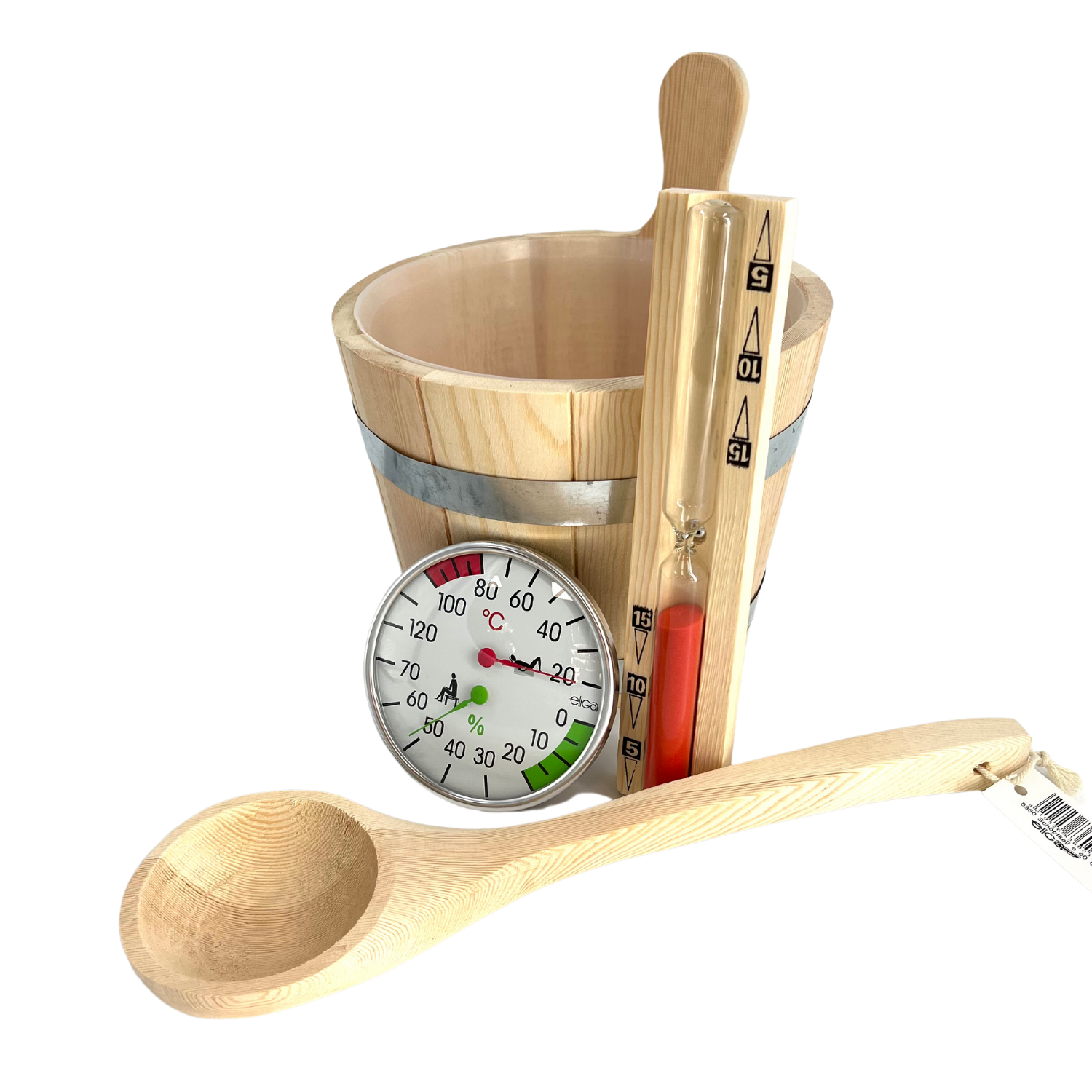 Sauna Set Eliga 6teilig 83670